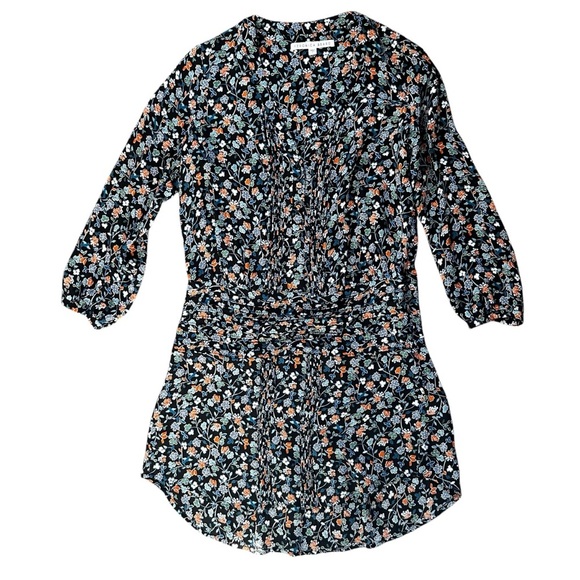 Veronica Beard Silk August Floral Boho Summer Mini Dress woman’s size 2 - Picture 6 of 12